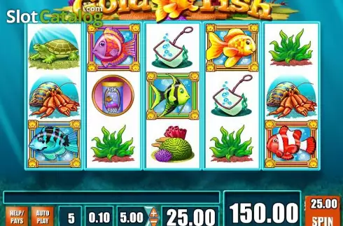 Скрин5. Gold Fish (WMS) слот