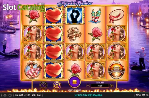 Скрин6. Hearts of Venice слот