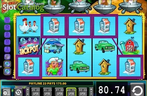 Скрин7. Invaders from the Planet Moolah слот