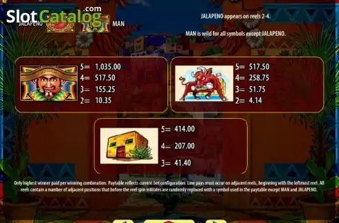 Скрин9. Jumpin Jalapenos слот
