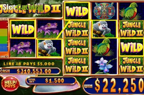 Скрин2. Jungle Wild II слот