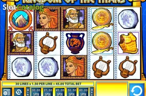 Скрин8. Kingdom of the Titans слот