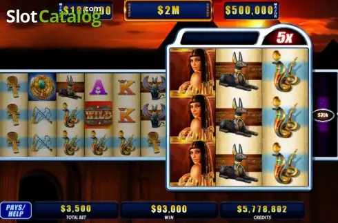 Скрин4. Lady of Egypt слот