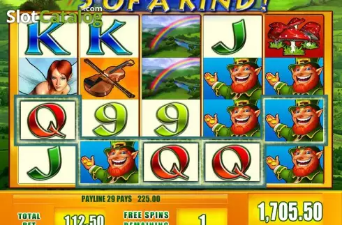 Скрин2. Leprechaun's Fortune (WMS) слот