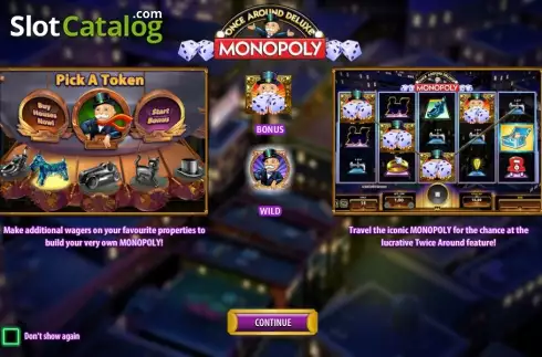 Скрин5. MONOPOLY Once Around Deluxe слот