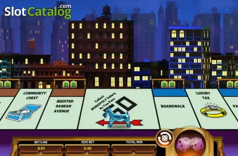 Скрин9. MONOPOLY Once Around Deluxe слот