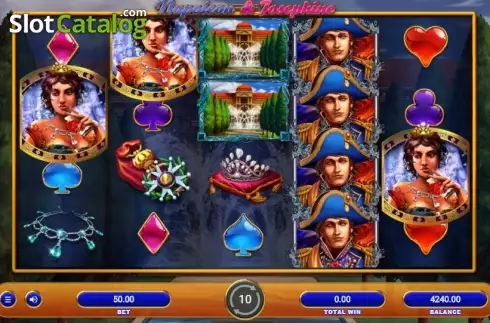 Скрин6. Napoleon & Josephine слот