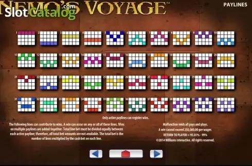 Скрин9. Nemo's Voyage слот