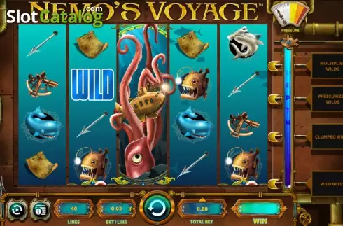 Скрин2. Nemo's Voyage слот