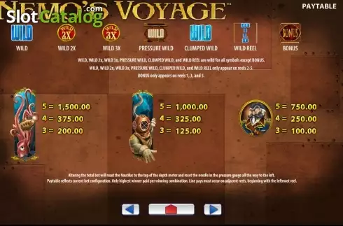 Скрин4. Nemo's Voyage слот