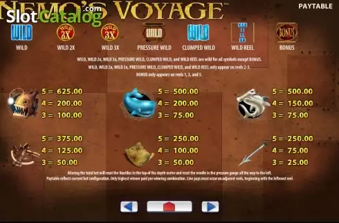 Скрин5. Nemo's Voyage слот