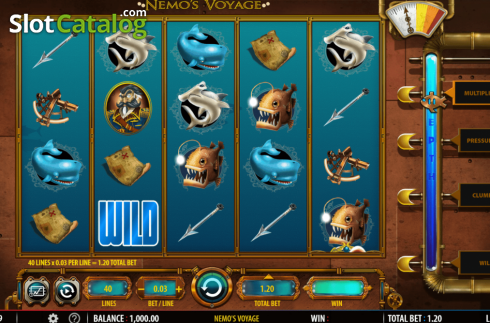 Скрин3. Nemo's Voyage (Mobile) слот