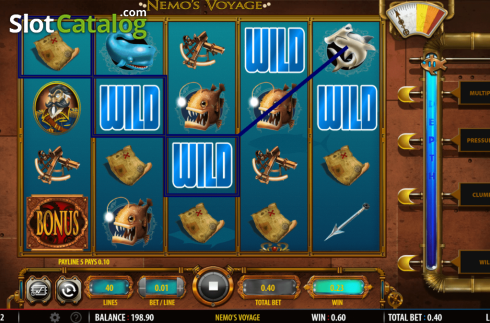 Скрин5. Nemo's Voyage (Mobile) слот