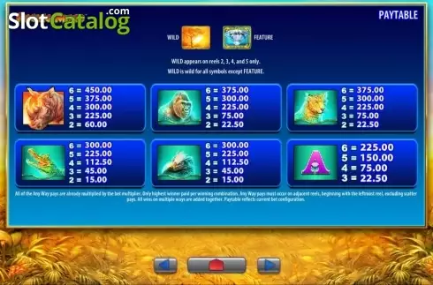 Скрин5. Raging Rhino слот