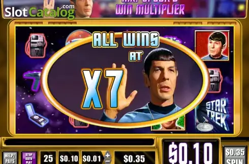 Скрин5. STAR TREK Explore New Worlds слот