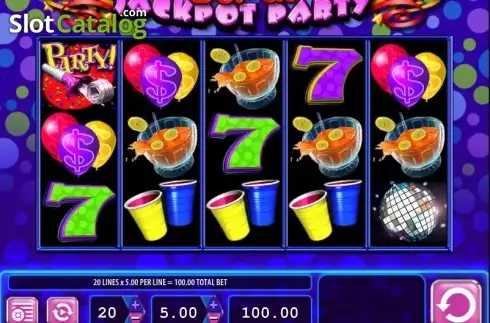 Скрин2. Super Jackpot Party слот