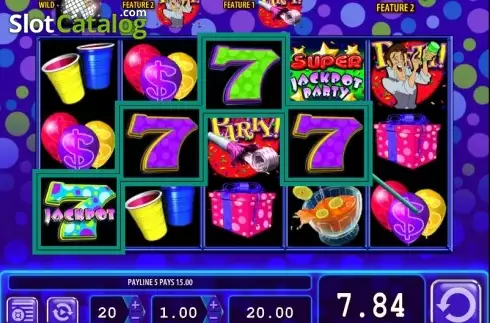 Скрин3. Super Jackpot Party слот