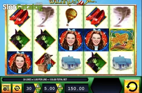 Скрин2. The Wizard of Oz (WMS) слот