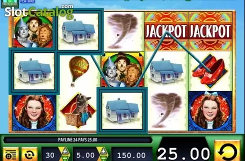 Скрин3. The Wizard of Oz (WMS) слот