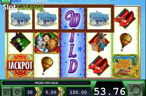 Скрин5. The Wizard of Oz (WMS) слот