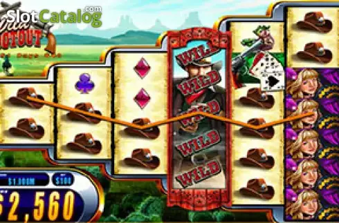 Скрин2. Wild Shootout слот