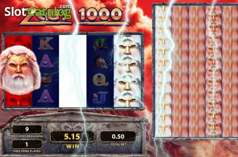 Скрин4. Zeus 1000 слот