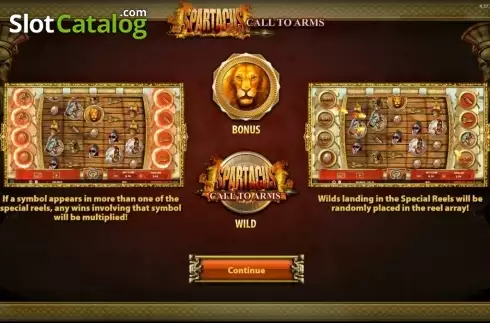 Скрин2. Spartacus Call to Arms слот