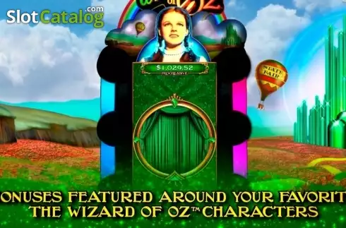 Скрин3. Wizard of Oz Road to Emerald City слот