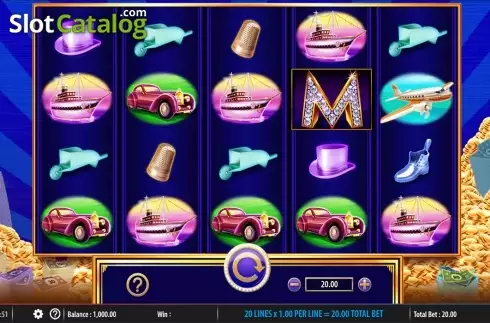 Скрин3. Monopoly Big Money Reel слот