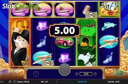 Скрин4. Monopoly Big Money Reel слот