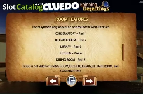 Скрин8. CLUEDO Spinning Detectives слот