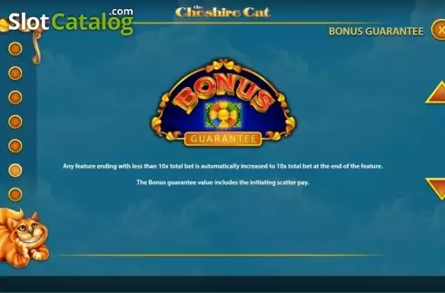 Скрин7. The Cheshire Cat слот
