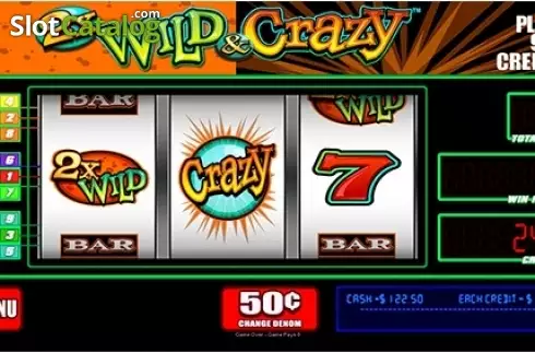 Скрин2. 2x Wild & Crazy слот