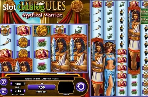 Скрин2. Hercules Mythical Warrior слот