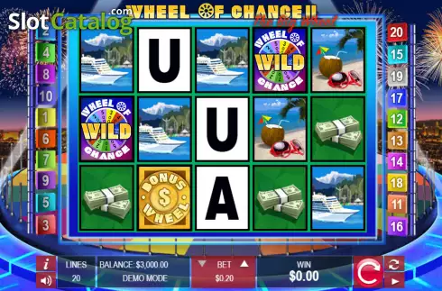 Скрин2. Wheel of Chance II The Big Wheel слот