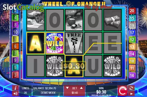 Скрин3. Wheel of Chance II The Big Wheel слот