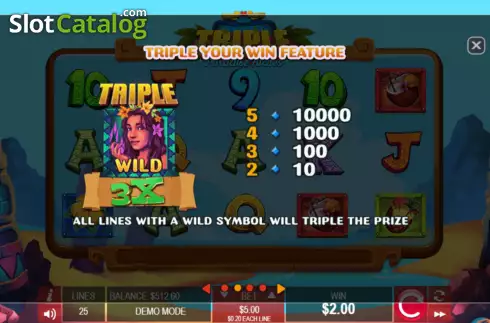 Скрин8. Triple Paradise Riches слот