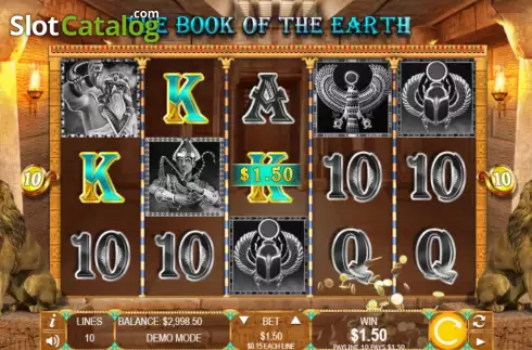Скрин4. The Book of The Earth слот