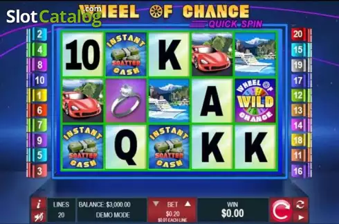 Скрин3. Wheel of Chance Quick Spin слот