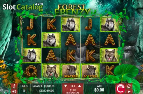 Скрин2. Forest Frenzy (Wager Gaming) слот