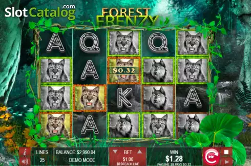 Скрин3. Forest Frenzy (Wager Gaming) слот