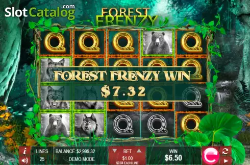 Скрин4. Forest Frenzy (Wager Gaming) слот