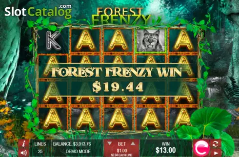 Скрин5. Forest Frenzy (Wager Gaming) слот