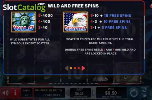 Скрин5. Red White and Win (Wager Gaming) слот