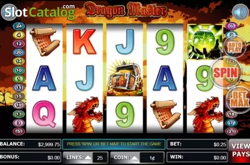 Скрин2. Dragon Master (Wager Gaming) слот