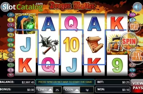 Скрин5. Dragon Master (Wager Gaming) слот