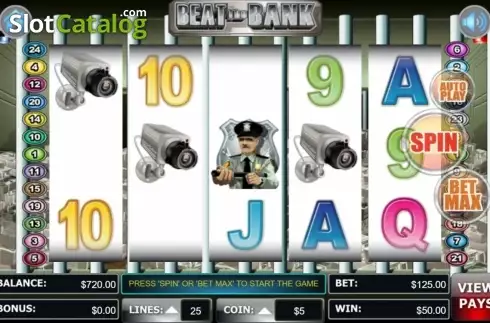 Скрин8. Beat The Bank слот