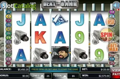 Скрин9. Beat The Bank слот