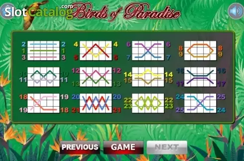 Скрин4. Birds Of Paradise (Wager Gaming) слот