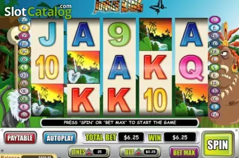 Скрин2. Jungle King (Wager Gaming) слот
